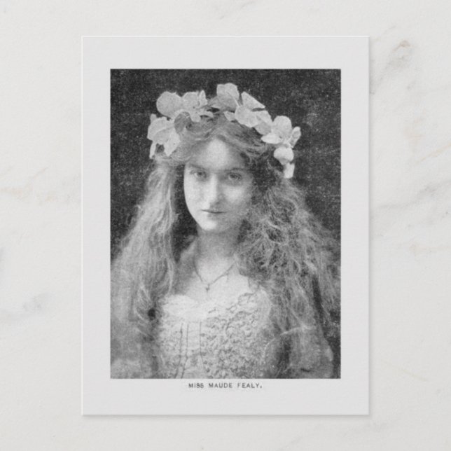 Vintages Foto Postkarte (Vorderseite)