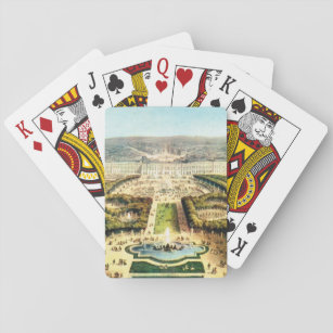 Vintages Frankreich, Palais de Versailles Spielkarten