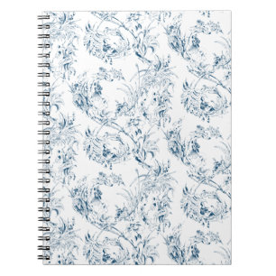 Vintages französisches Fantasy Toile Black Noteboo Notizblock