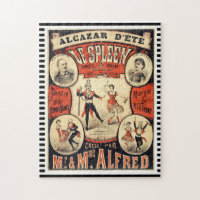 Vintages französisches Poster "Le Spleen" Jigsaw P