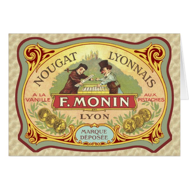 Vintages französisches Süßesiegel (Vorderseite (Horizontal))