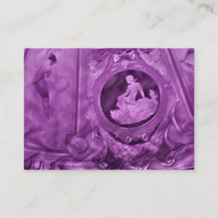 Vintages Frauen-ATC aceo Visitenkarte