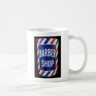 Vintages Friseursalonzeichen Kaffeetasse