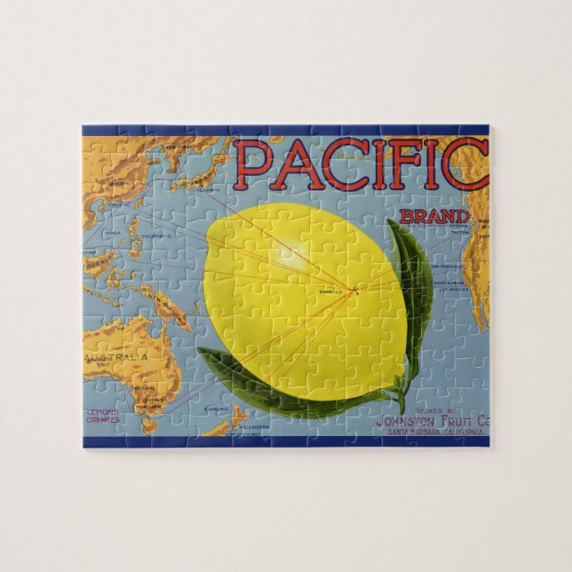 Vintages Fruchtkäseretikett (Horizontal)