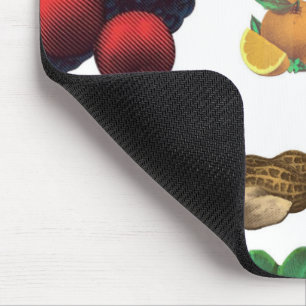 Vintages Fruchtmuster Mousepad