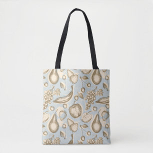 Vintages Fruchtmuster Tasche