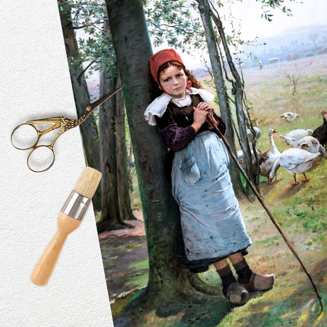 Vintages Gänsegewebe Seidenpapier (Von Creator hochgeladen)