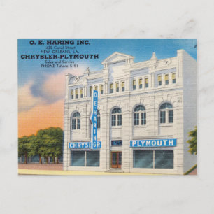 Vintages Gebäude, New Orleans, Louisiana Postkarte