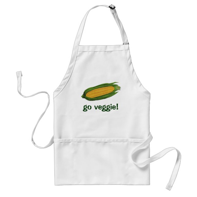 Vintages Gemüse; Gelber Mais auf dem Cob Schürze (Vorne)