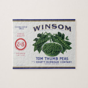 Vintages Gemüse kann Kunst, Winsom Peñas