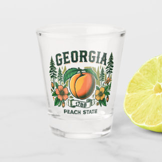 Vintages Georgien Schnapsglas