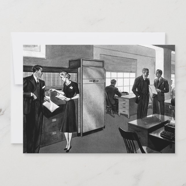 Vintages Geschäft, Führungskraft Geschäftsstelle (Vorderseite)