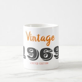 Vintages Geschenk von 1969 Kaffeetasse