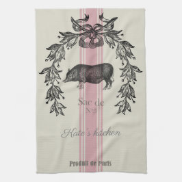 Vintages Geschirrtuch