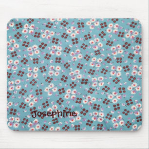 Vintages Gewebe vom Vierzigerjahre mousepad