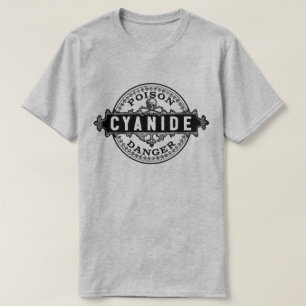 Vintages Giftetikett mit Cyanide T-Shirt