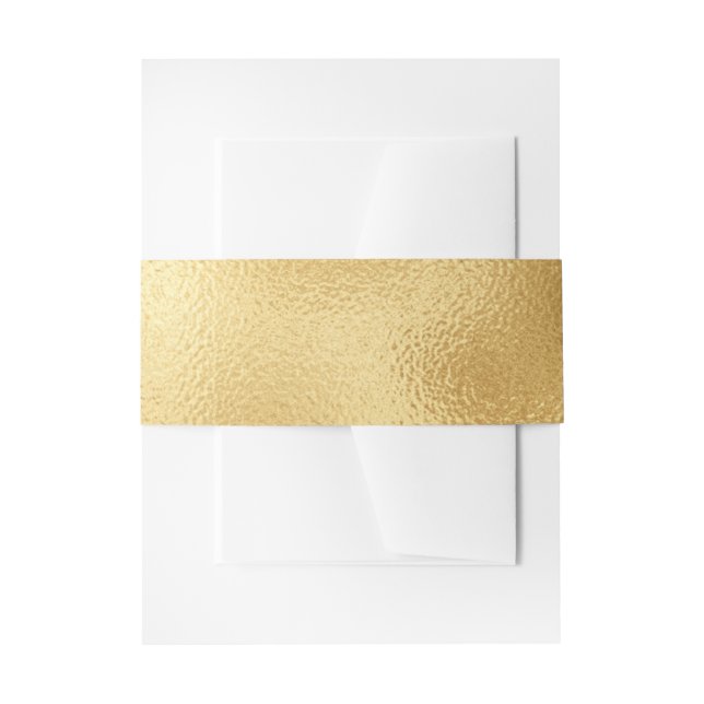 Vintages Gold Glam Wedding Elegante Band (Vorderseite Beispiel)