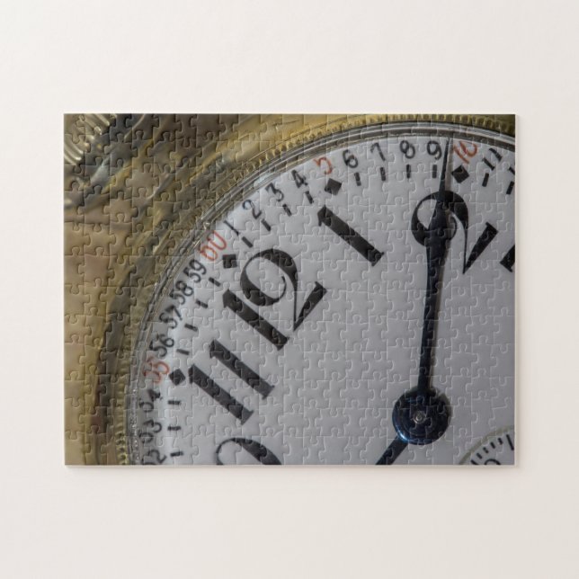 Vintages Gold Pocket Watch Puzzle (Horizontal)