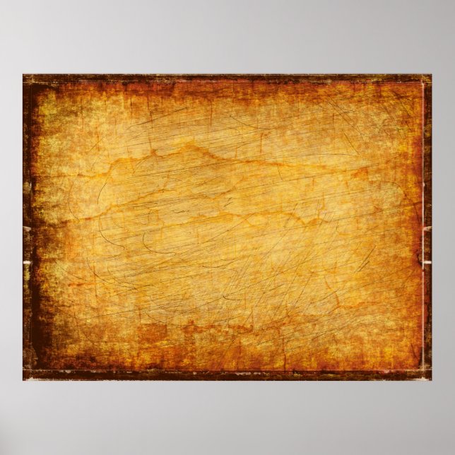 Vintages Gold Poster (Vorne)