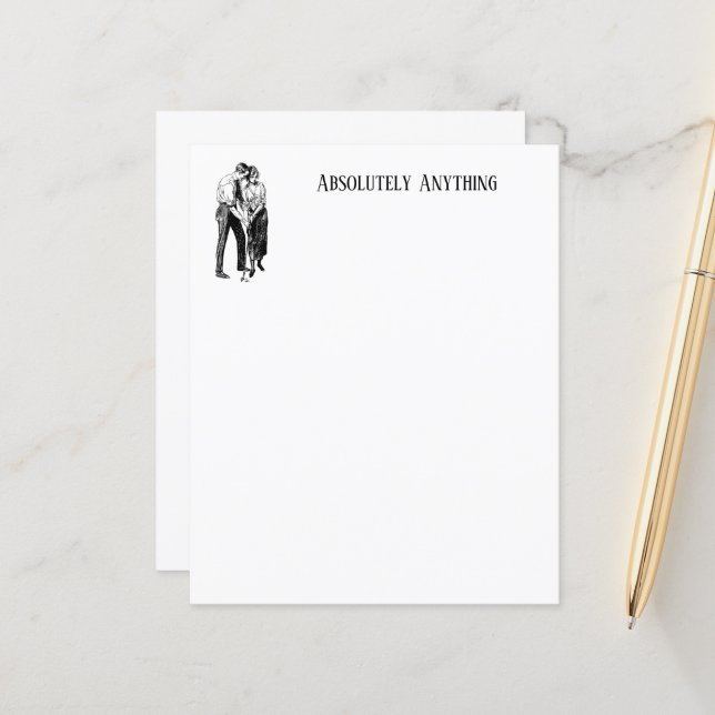 Vintages Golfunterricht (Vorderseite/Rückseite Beispiel)