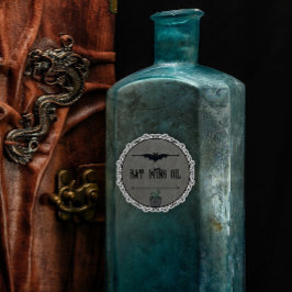 Vintages Gothic Bat Wing Oil Custom Halloween Aufkleber