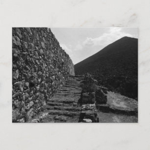 Vintages Griechenland Athens Mycenae Königstreppe Postkarte