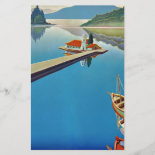 Vintages Griechenland - Insel Korfu Briefpapier