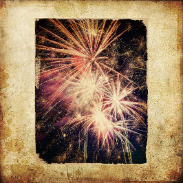 Vintages Grunge Fireworks-Scrapbook