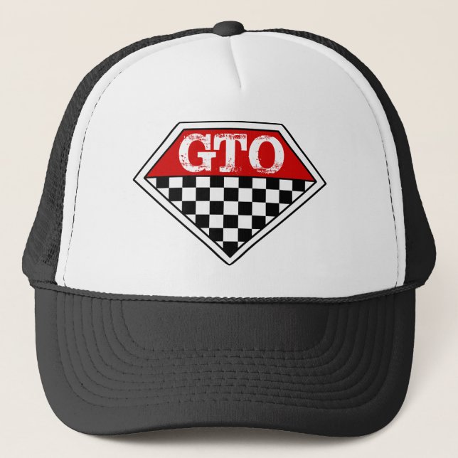 Vintages GTO Truckerkappe (Vorderseite)