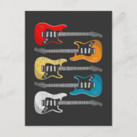 Vintages Guitar Player-Geschenk für Gitarristen