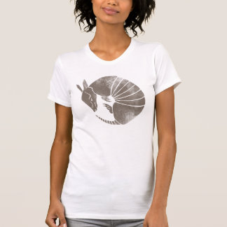 Vintages Gürteltier T-Shirt