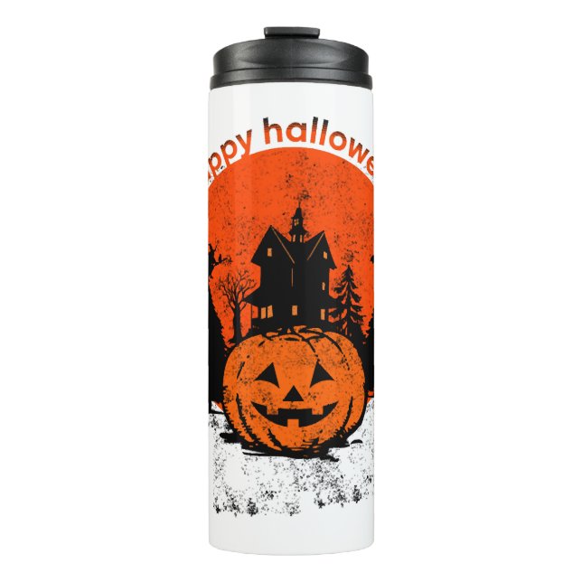 Vintages Halloween 2 Thermosbecher (Vorderseite)