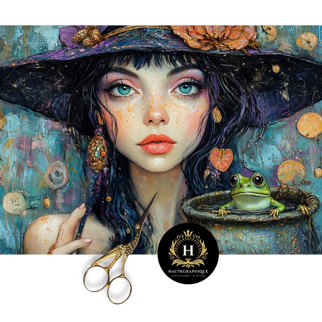 Vintages Halloween-Dekoupage Seidenpapier (Von Creator hochgeladen)