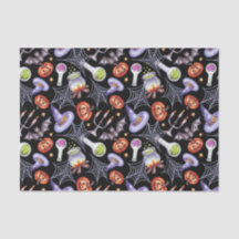 Vintages Halloween-Elementmuster