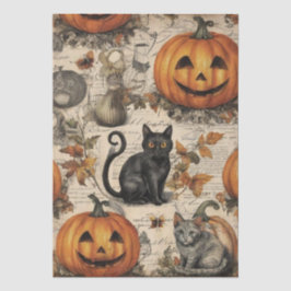 Vintages Halloween Ephemera Seidenpapier