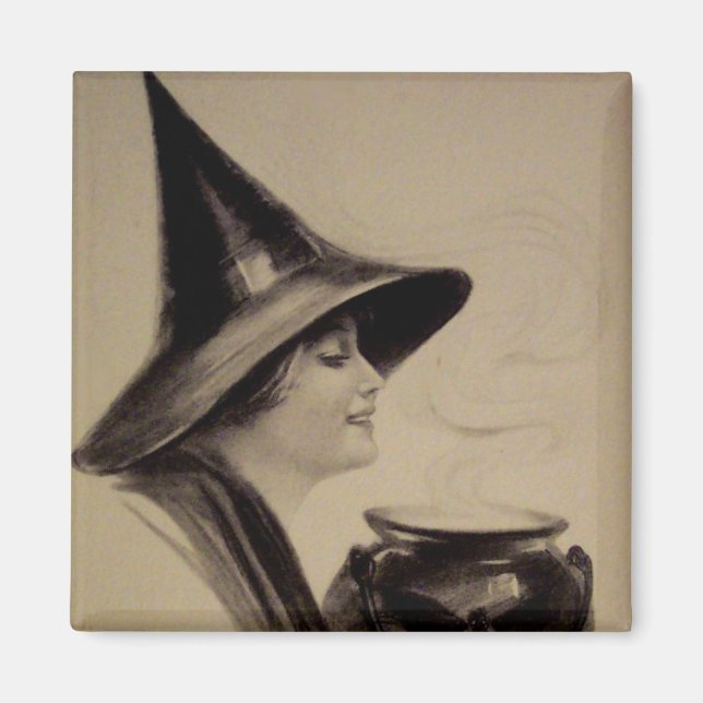 Vintages Halloween Magnet (Vorne)