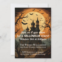 Vintages Halloween-Party Chromolithographie