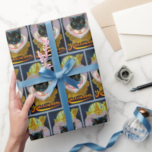 Vintages Halloween-Party Geschenkpapier
