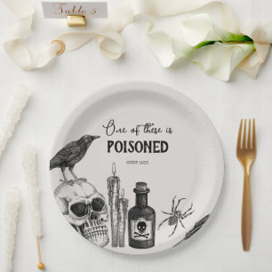 Vintages Halloween-Party Kostüm Party Pappteller