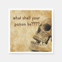 Vintages Halloween-Party Serviette