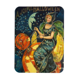 Vintages Halloween-Poster Magnet