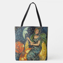 Vintages Halloween-Poster Tasche