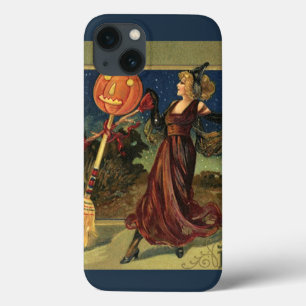 Vintages Halloween, schöne Tanzhexe Case-Mate iPhone Hülle