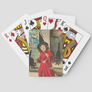 Vintages Halloween Spielkarten
