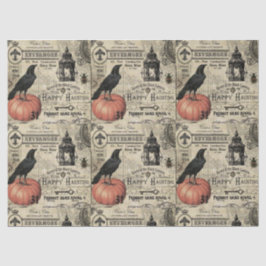Vintages Halloweenpapier Seidenpapier