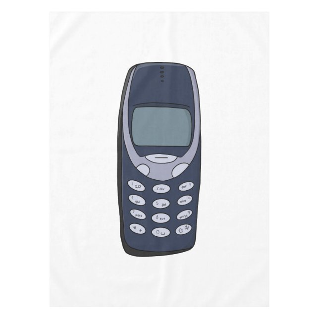 Vintages Handy Tischdecke (Vorderseite)