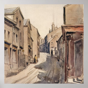 Vintages Haworth West Yorkshire England Bronte Poster