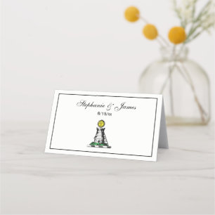 Vintages Heraldisches Mittelalter Burg Emblem Wapp Platzkarte
