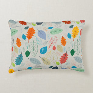 Vintages Herbstleaves Illustrationsmuster Dekokissen