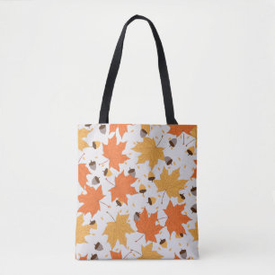 Vintages Herbstmuster Tasche